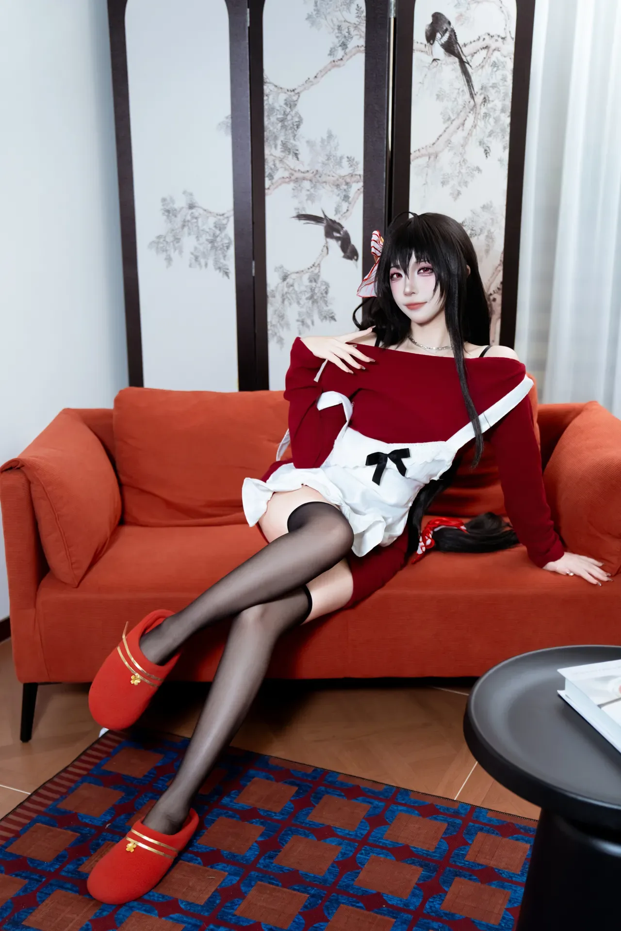 Nisa Nisa – Blue Blue Line Dairyo Home Clothes - 7