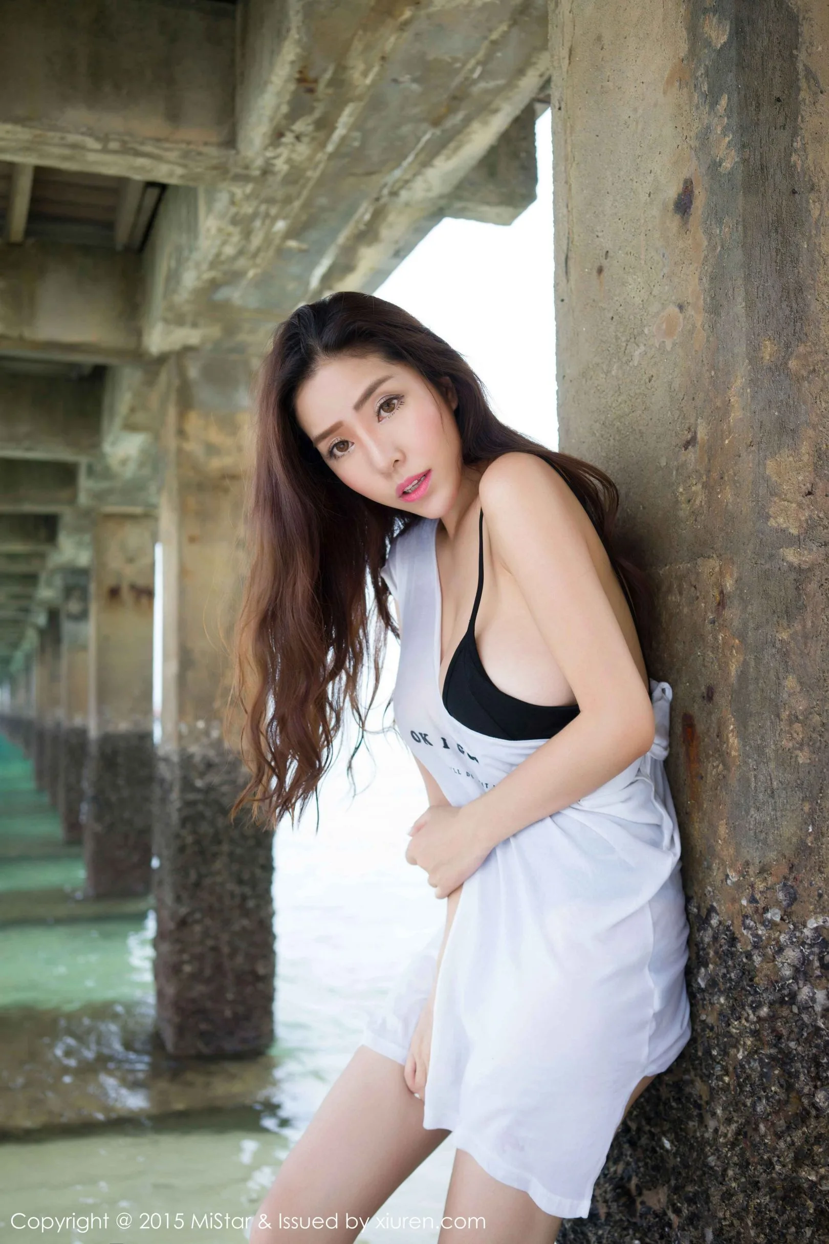 [Câu lạc bộ MiStar Charm]VOL.047 Chen Xin - Bộ ảnh chụp bãi biển và đường phố - 14