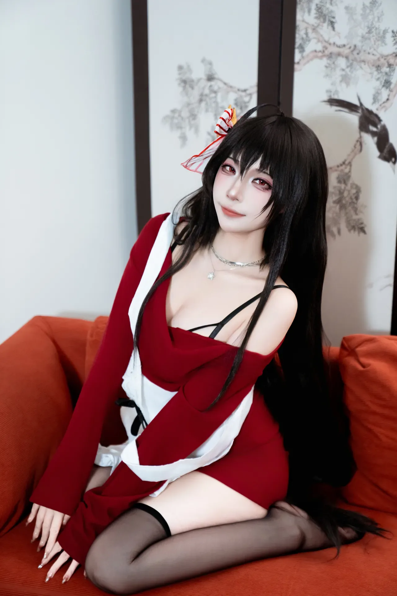 Nisa Nisa – Blue Blue Line Dairyo Home Clothes - 12