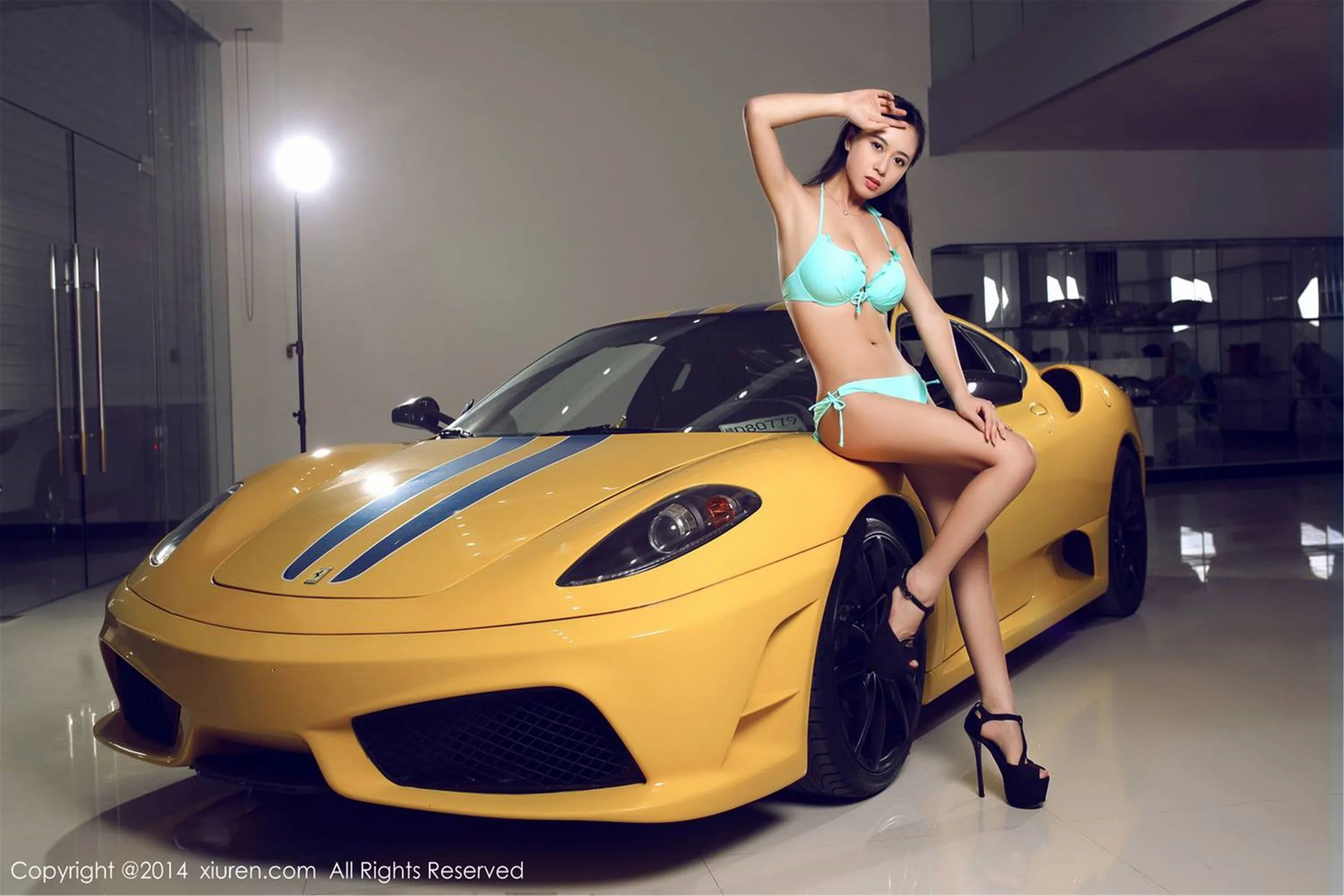 [XIUREN秀人网] Huang Ke (Christine) - Chụp ảnh riêng + Series xe hơi sang trọng - 31